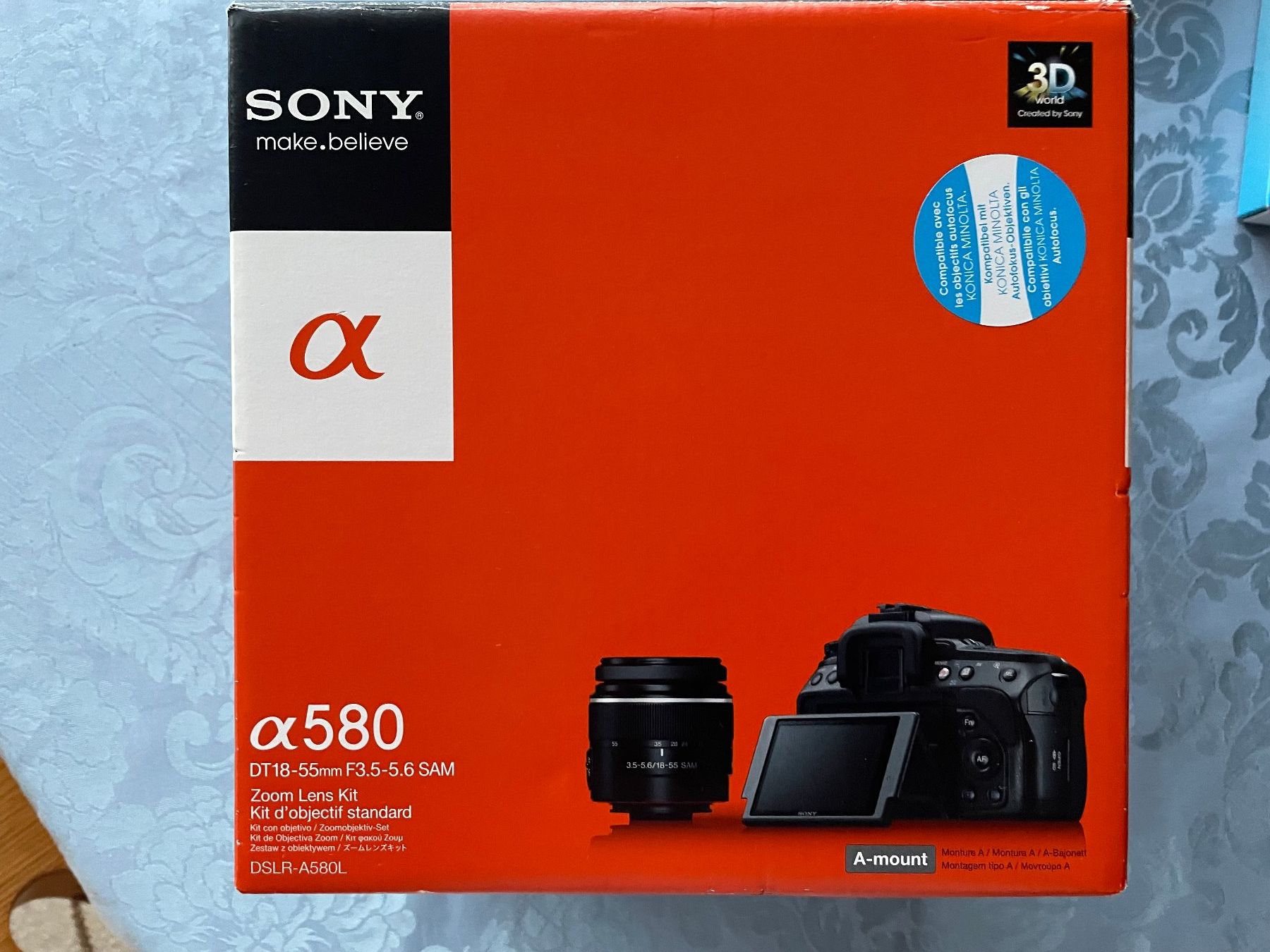 Sony Fotocamera: Sony Alpha a580 Spiegelreflexkamera mit Objektiv – Usato da Hettiswil venduto da wer_9kcr 6