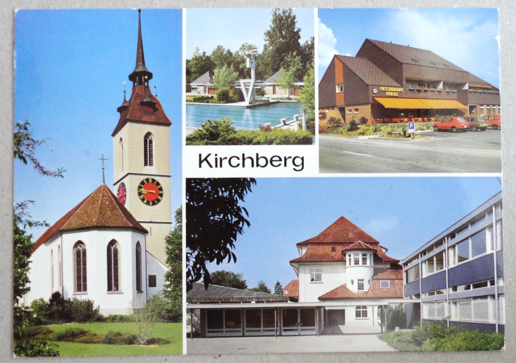 Ansichtskarten: Kirchberg / BE – Gebraucht aus Fétigny von Billy2miny