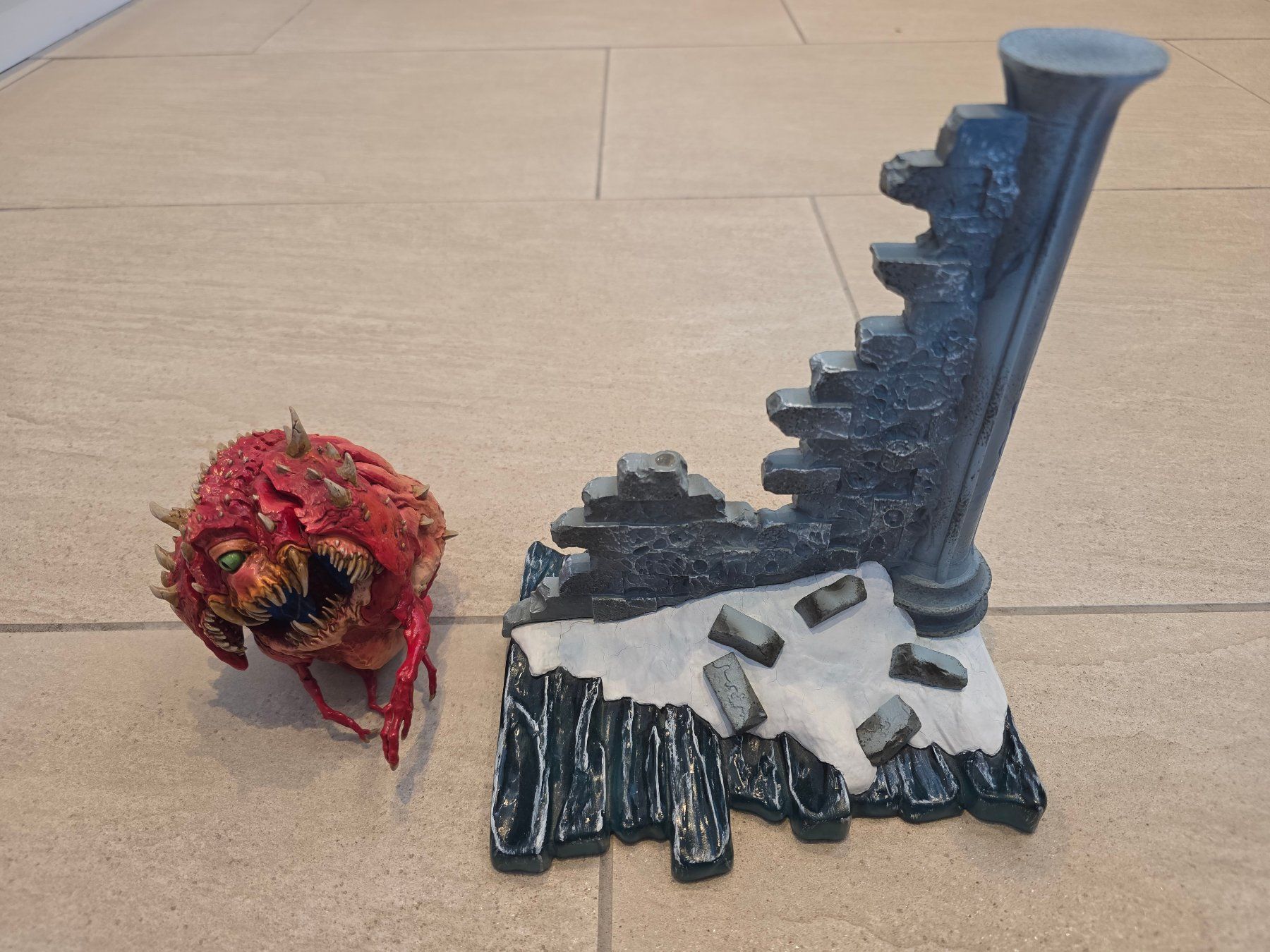 Figuren: DOOM Eternal Cacodemon Statue 0117/1200 gut – Gebraucht aus Bülach von skalazion 1
