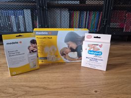 Medela Doppel Pump Set PersonalFit Plus + 50x Milchbeutel