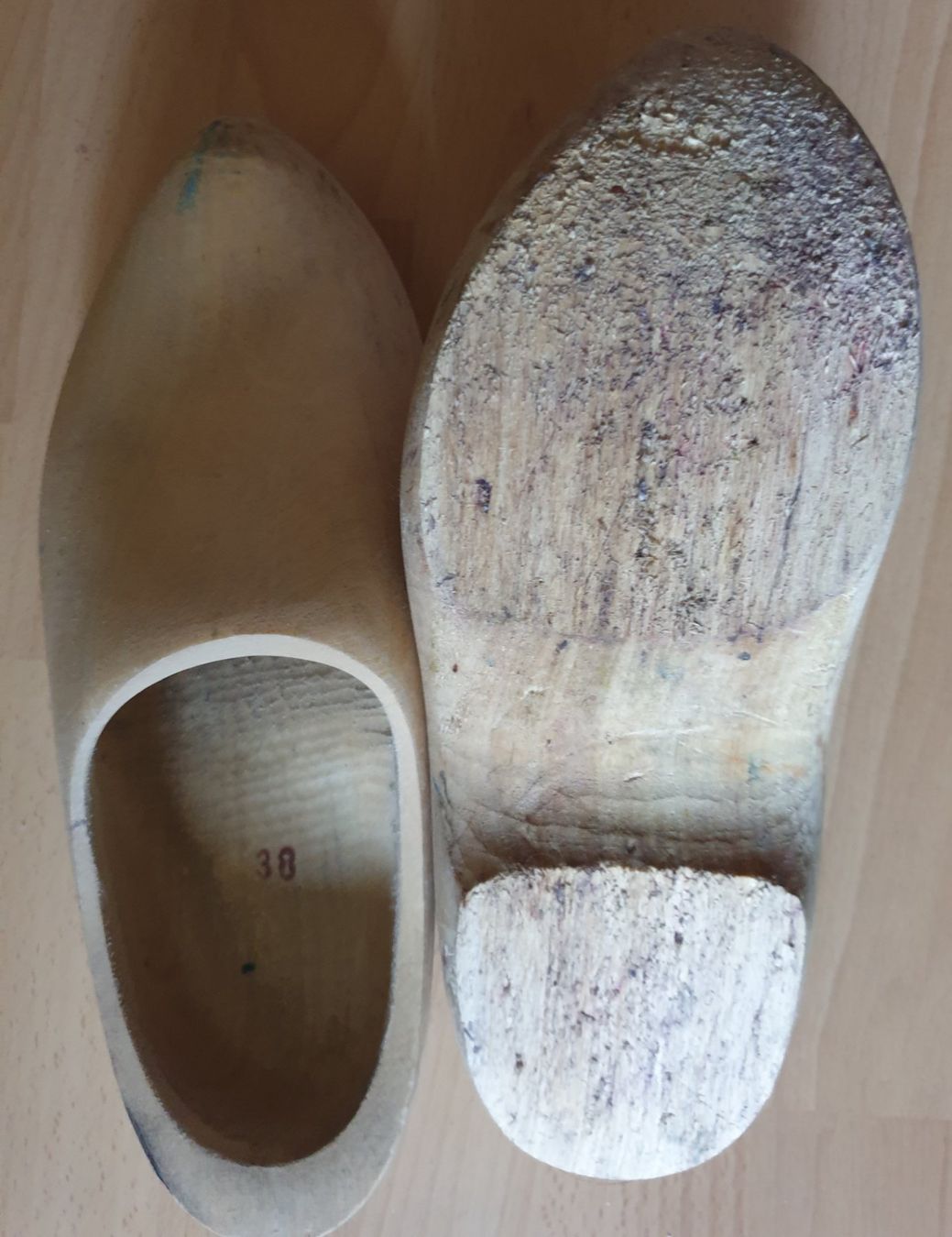 Herrenschuhe: Originale Holzschuhe Gr. 38 Holland Clogs – Gebraucht aus Wettingen von tg_sd 1