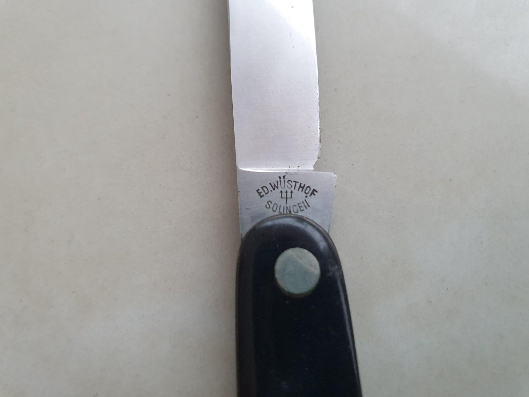 Rasoi & Lamette da barba: Rasiermesser von ED. Wüsthof Solingen - Vintage oder Antik – Usato da Widen venduto da dem_tdb9 2