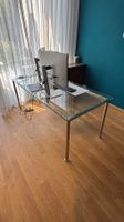 Schreibtisch aus Glas | Glastisch | Neupreis: 899.-