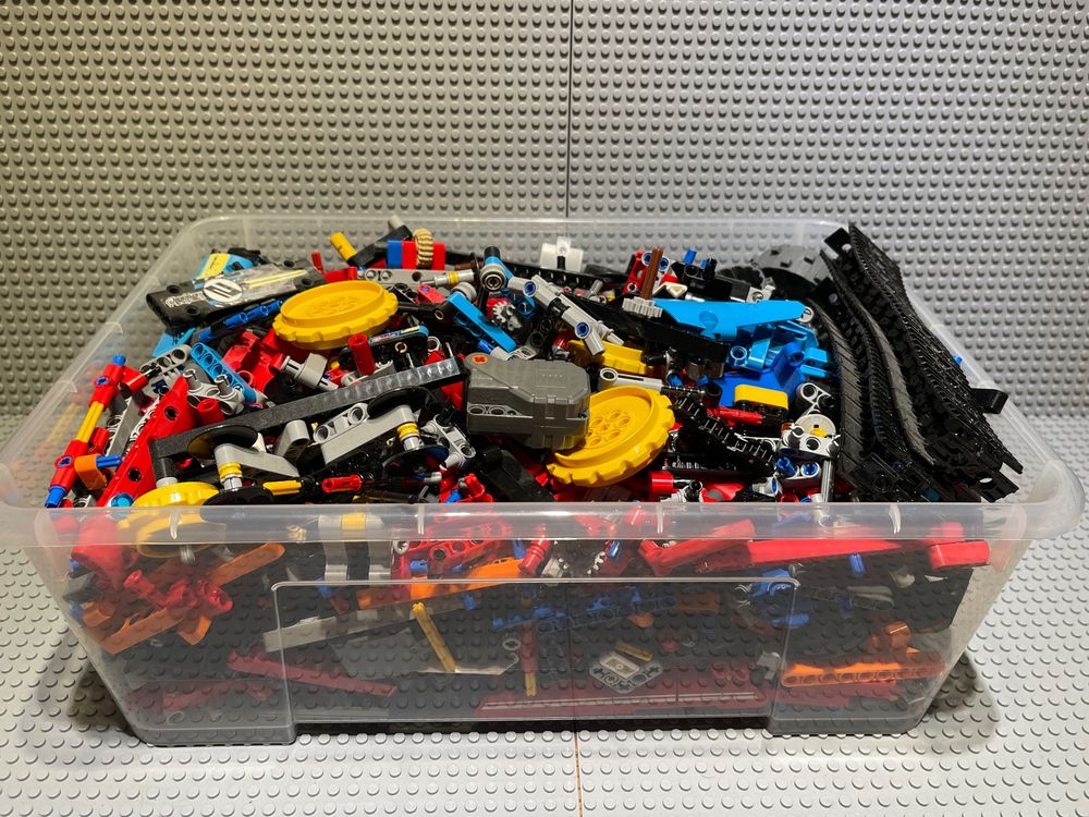 Lego Technic total über 2.6 KG - schöner Mix ab Fr 1.-! | Kaufen auf ...