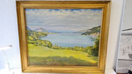 Marcus JACOBI (1891-1969), Magnifique tableau, huile toile