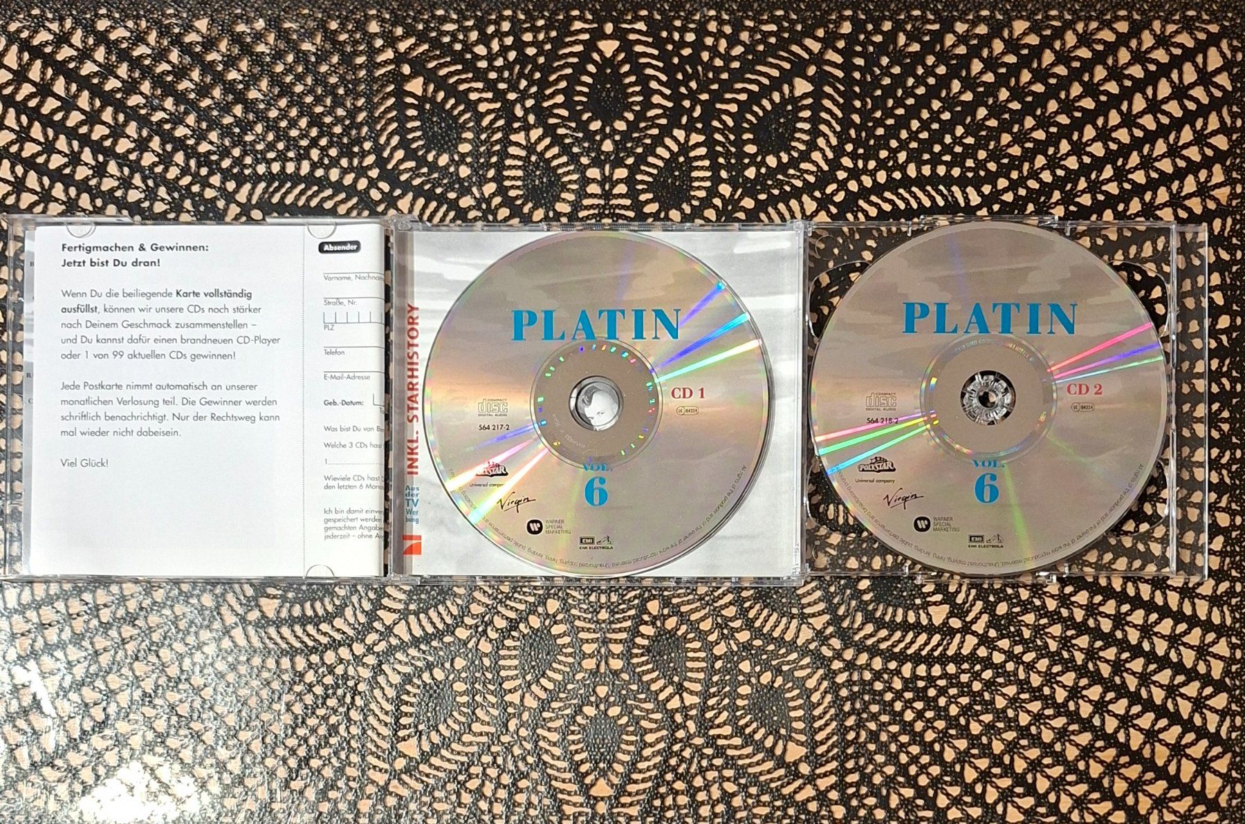 CDs: Platin Vol.6 - Album der Megastars, 2CD Hit Sampler 1999 – Gebraucht aus Schönenberg TG von breiti12 2