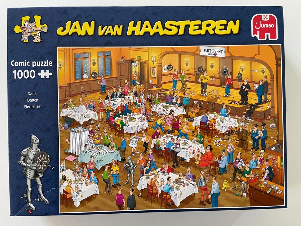 Jan Van Haasteren Puzzle – 1000 Teile Kunstmarkt Für Stundenlangen Spaß