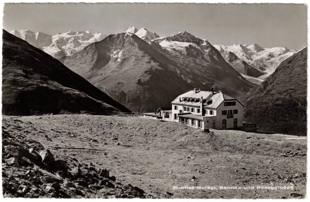 Cartoline postali: St. Moritz - Standseilbahn Muottas Muragl Bergstation – Usato da Binningen venduto da Mountainrider