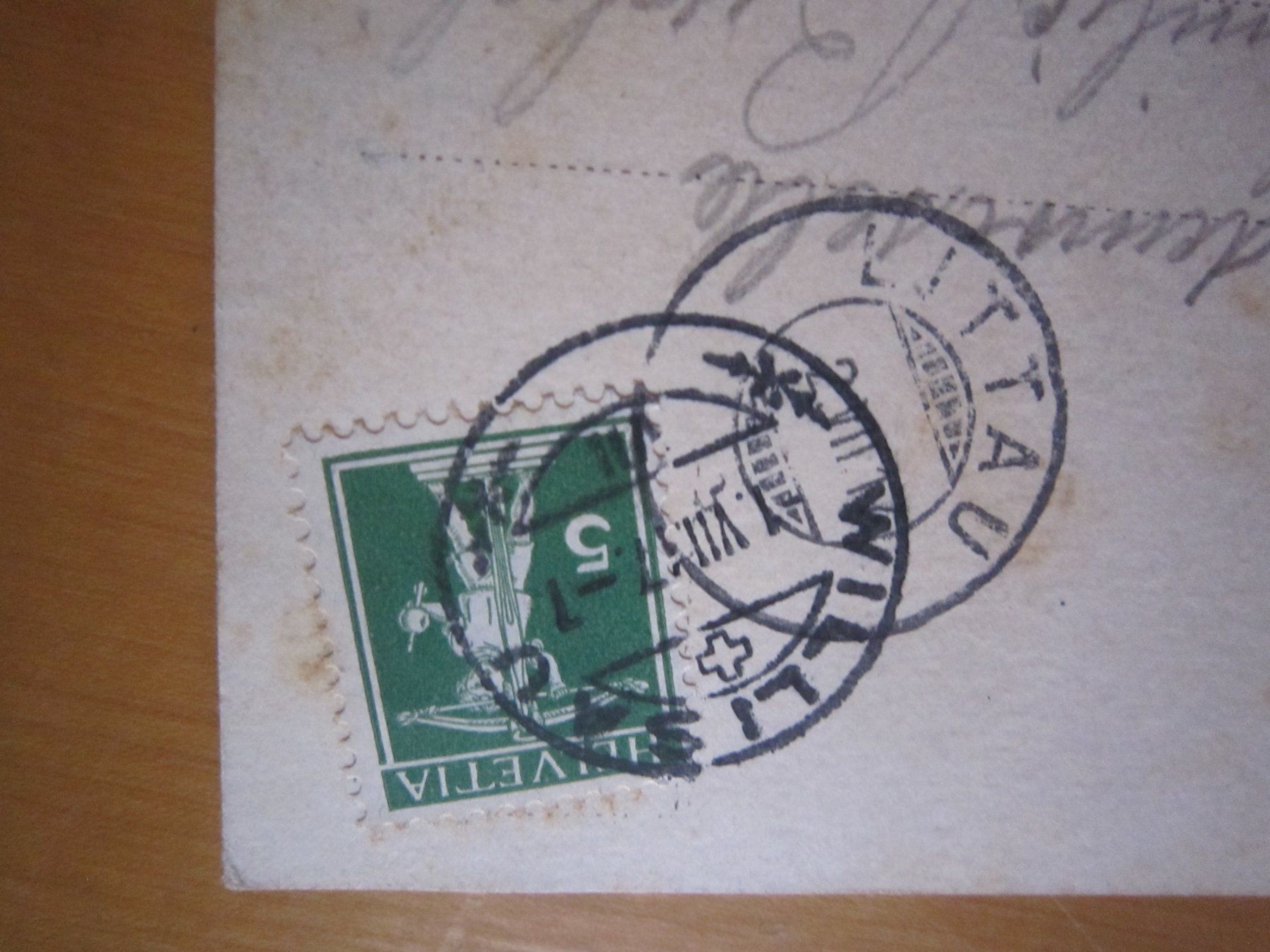 Cartoline postali: No 14 Postkarte 1917 Wald – Usato da Gordola venduto da Polentaefung 2