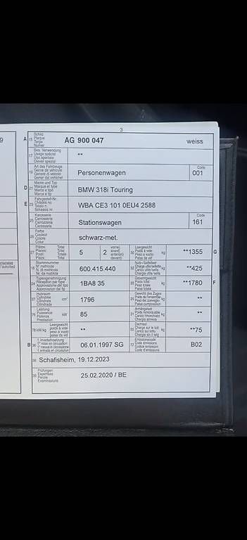 Automobili: BMW e36 Touring  HG – Usato da Würenlingen venduto da M03P 3