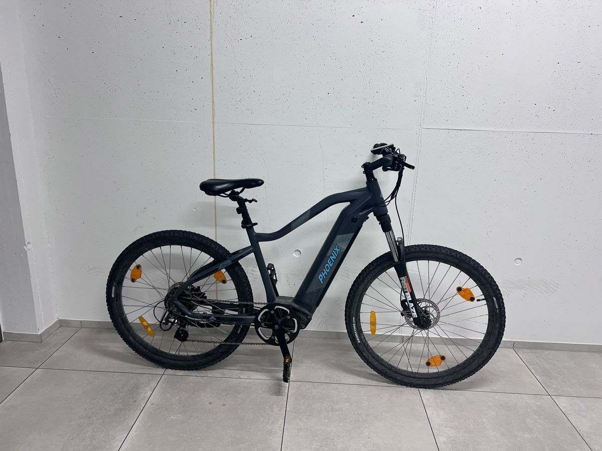 Phoenix Velos: E-Mountainbike Phoenix grau – Gebraucht aus Chur von har_8rcm