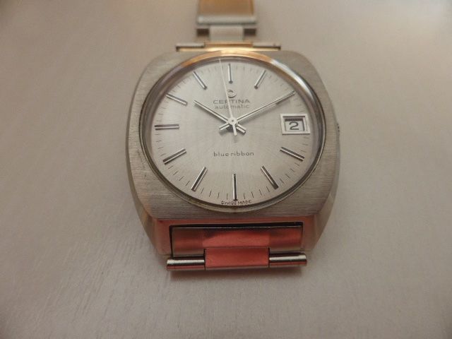 Certina Orologi: CERTINA Herren Automatik/Datum  "blue-ribbon" – Usato da Gonten venduto da luegemol 9