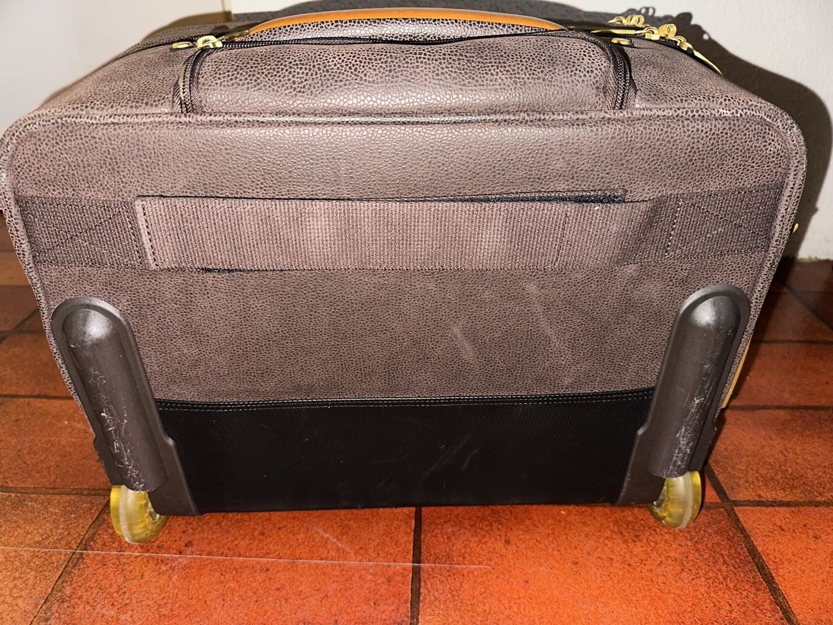 Valigie: Rollkoffer, braun, Leder, elegant – Usato da Zollikon venduto da into-the-west 6