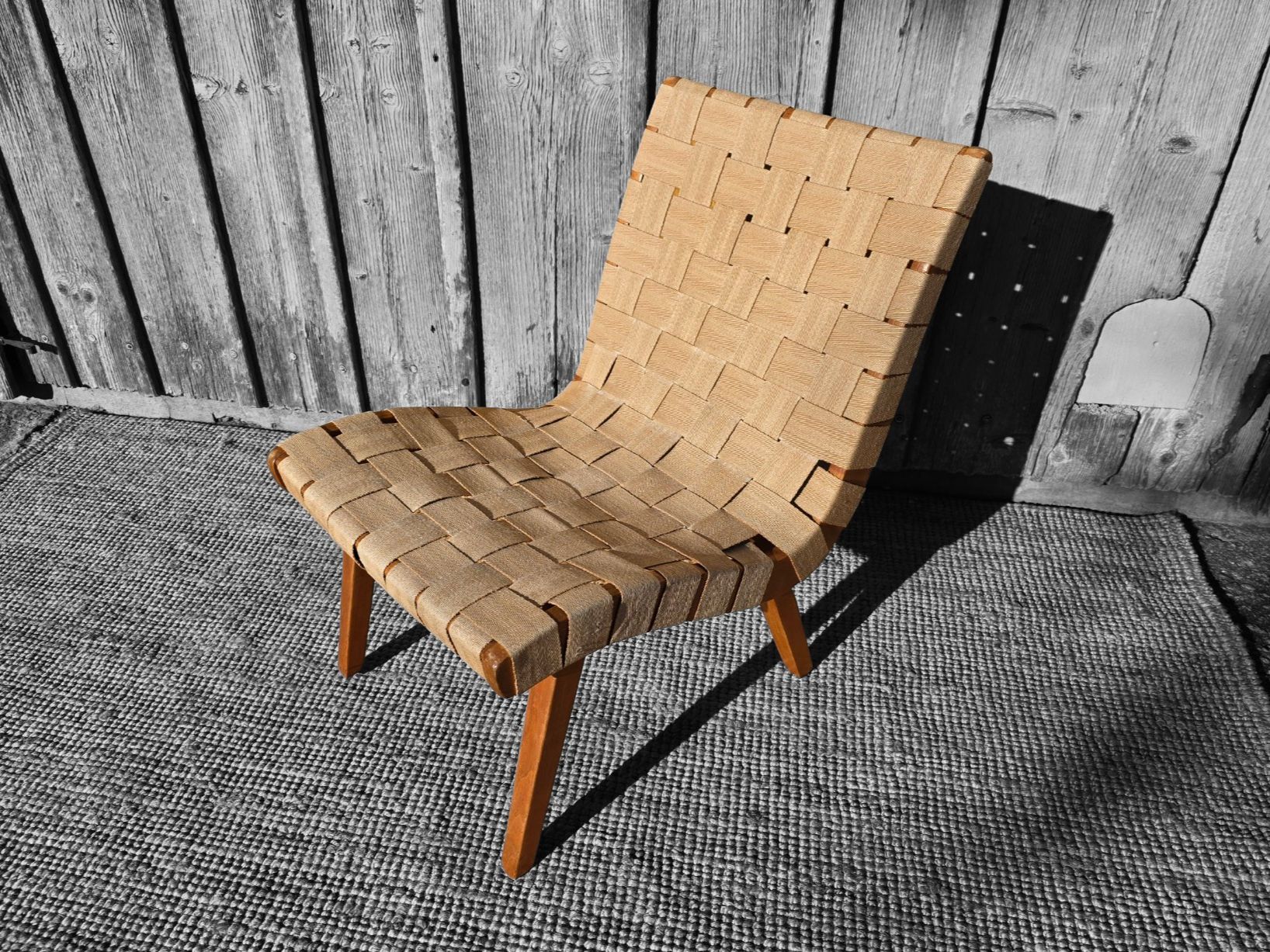 Sessel: Jens Risom Sessel original Mid Century – Gebraucht aus Haslen AI von Vintagelix