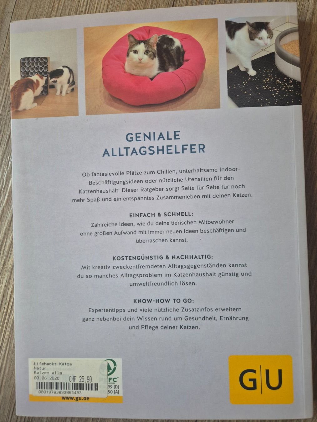 Libri: Lifehacks Katze Buch – Nuovo (secondo la descrizione) da Unterramsern venduto da LimTal 1