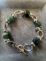 Armband mit Grünem Achat