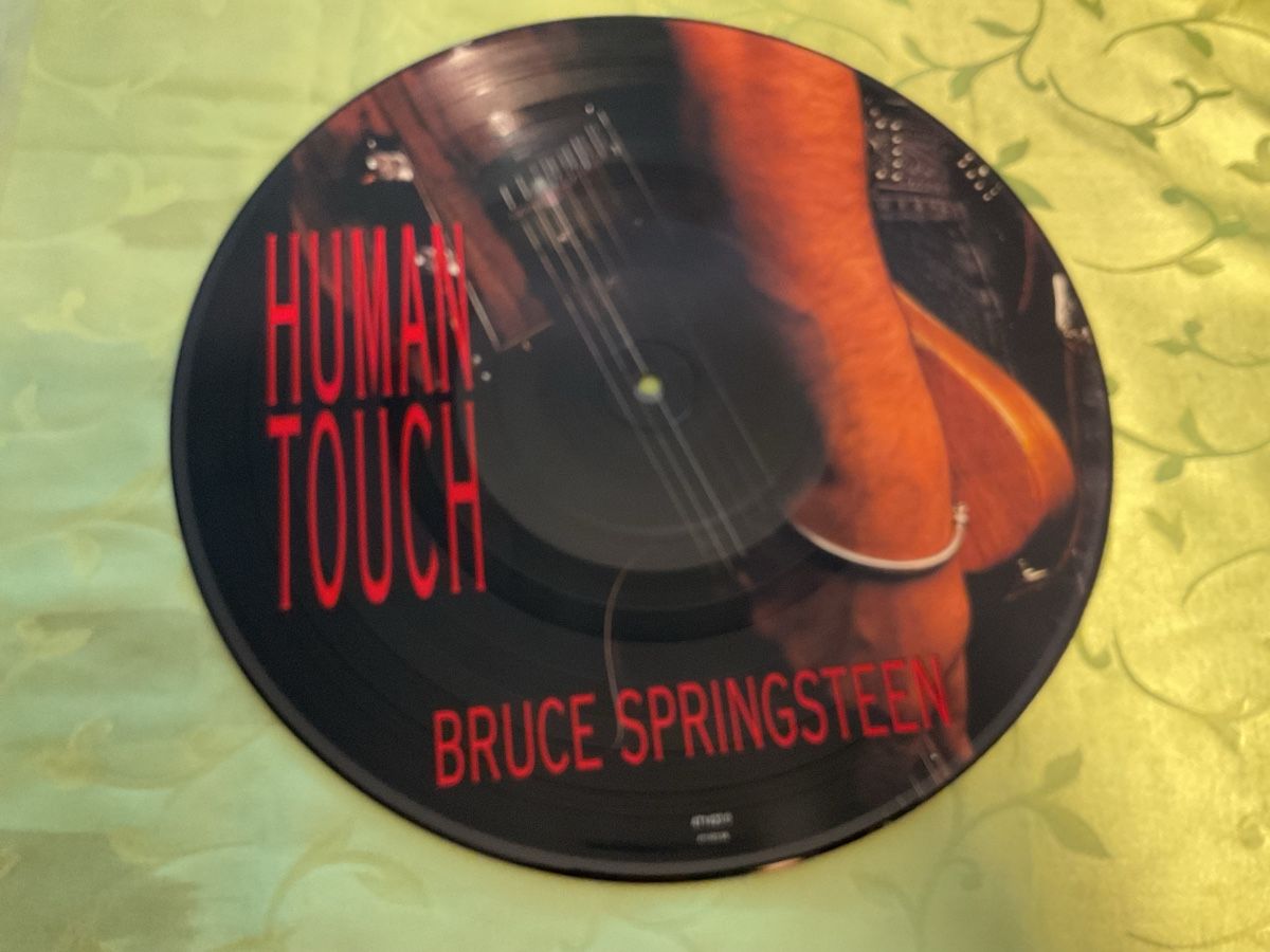 Vinyles: Bruce Springsteen Human Touch Picture Disc Vinyl 1992 – D'occasion à Steinach par Quarkie