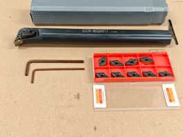 Bohrstange 20mm mit Wendeplatten für Drehbank / CNC