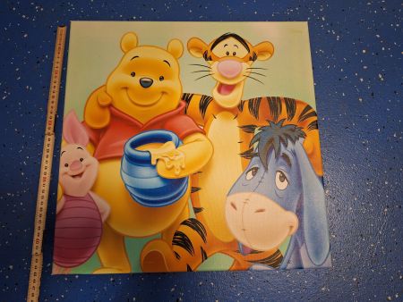 Winnie Pooh Bild, Kinderzimmer Deko