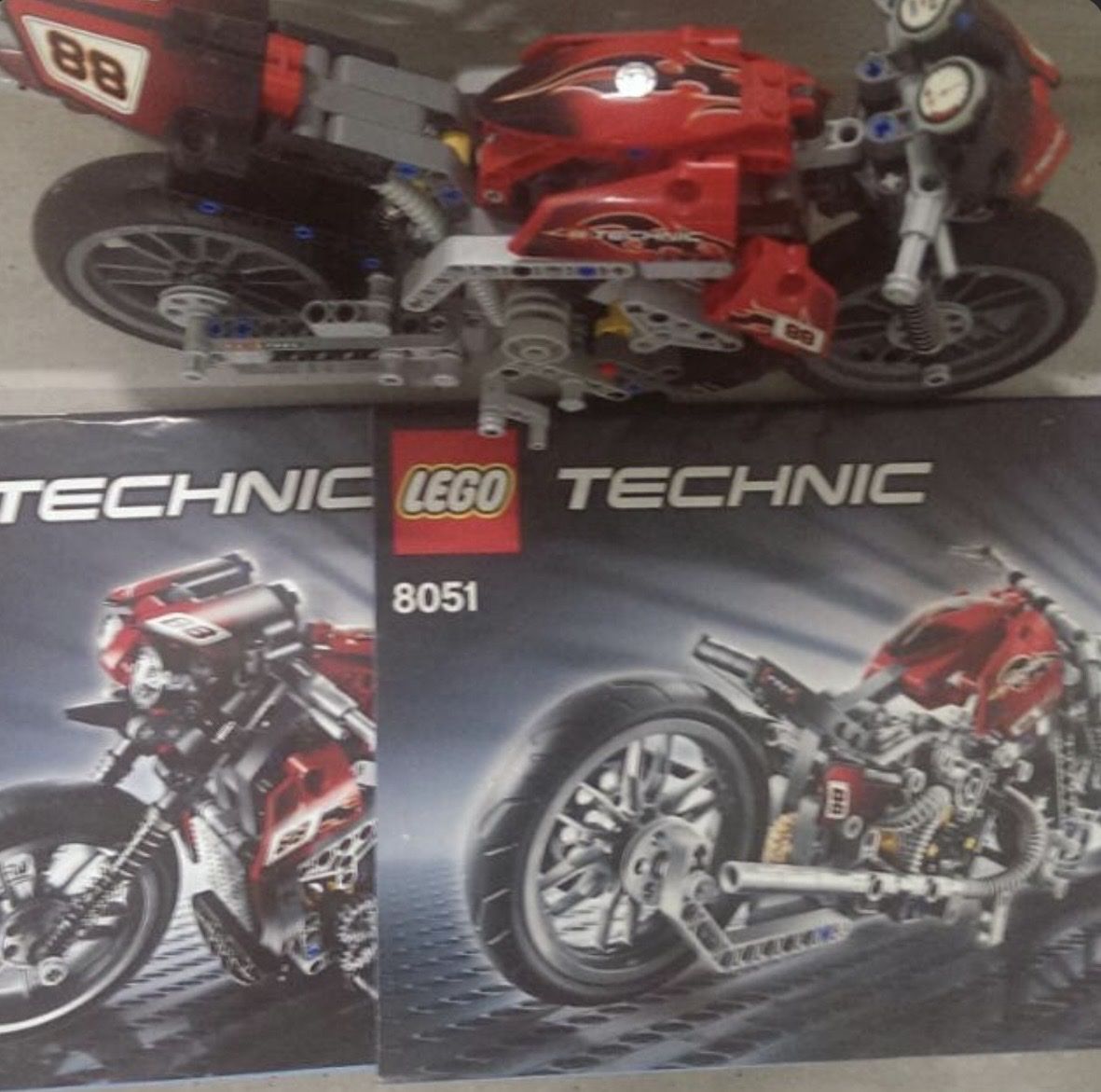 Lego Jeux de construction: LEGO Technic 8051 Motorrad – D'occasion à Mörschwil par Play_Brick_2018
