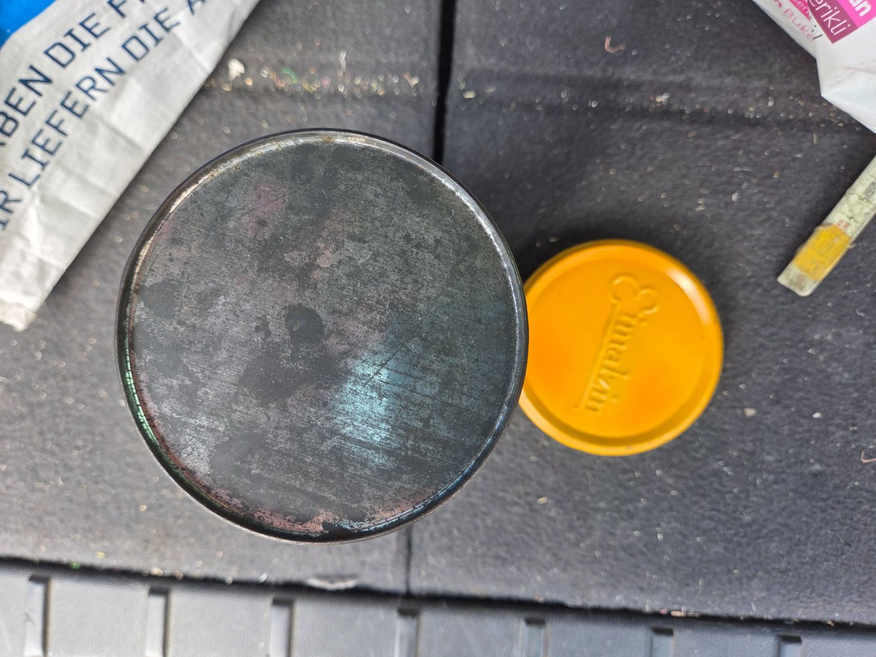 Sonstiges Geschirr: alte Blechdose EINMALZIN Dose – Gebraucht aus Zürich von Alibaba1234 3