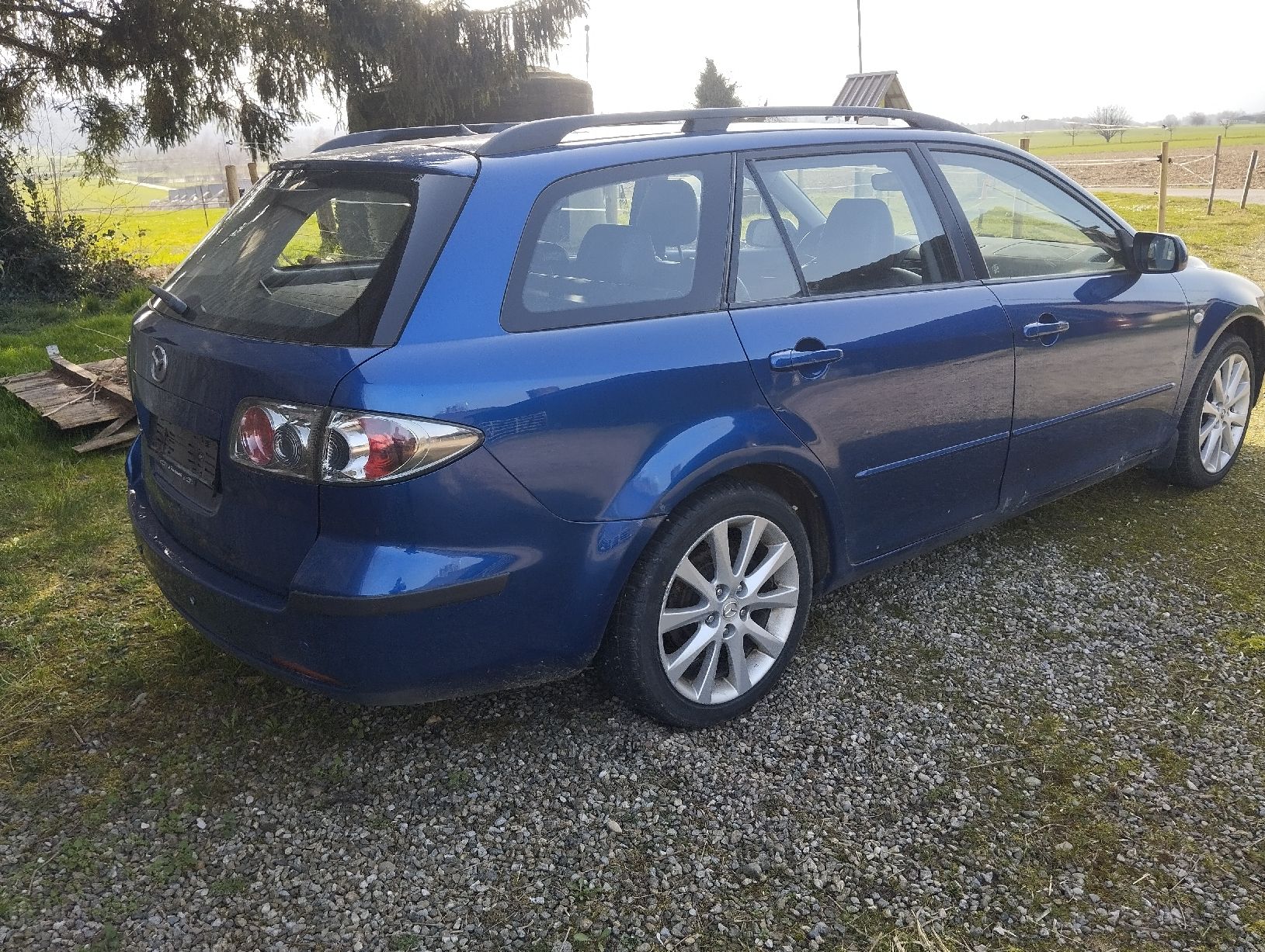 Mazda Autos: Mazda 6 Kombi 2.0 2005 blau EXPORT  – Defekt aus Raperswilen von Chgikeller 1