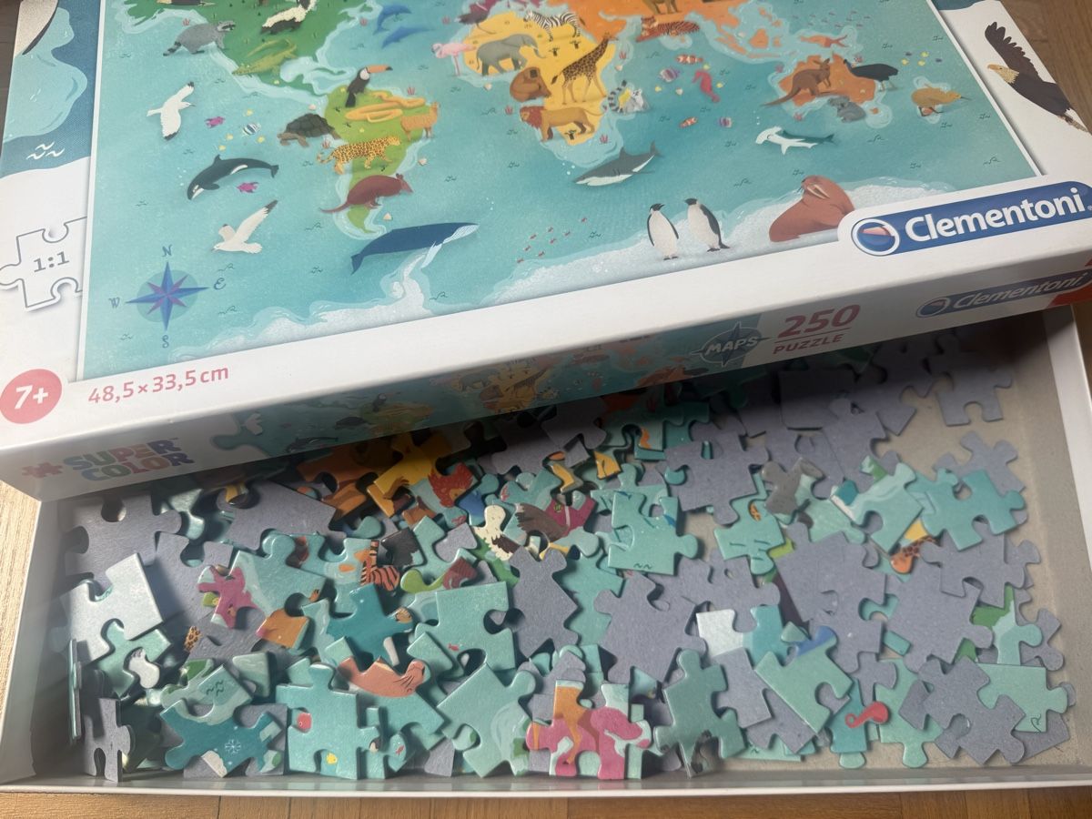 Clementoni Puzzle: Clementoni Puzzle 250 Teile ExplorinG Maps 7+ gebraucht – Usato da Kilchberg ZH venduto da Glockenhaus 1