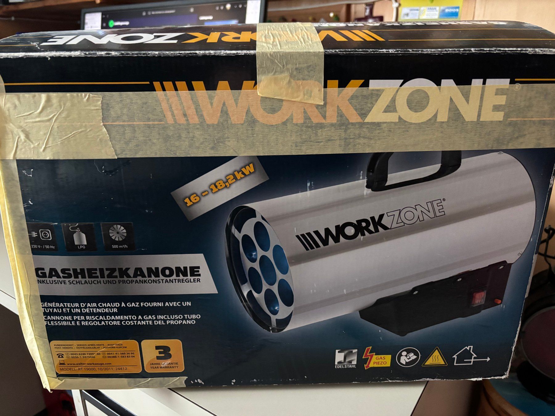 Radiatori: Gasheizkanone Workzone – Usato da Landquart venduto da Barcuns 2