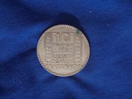 10 Francs 1931 Silbermünze