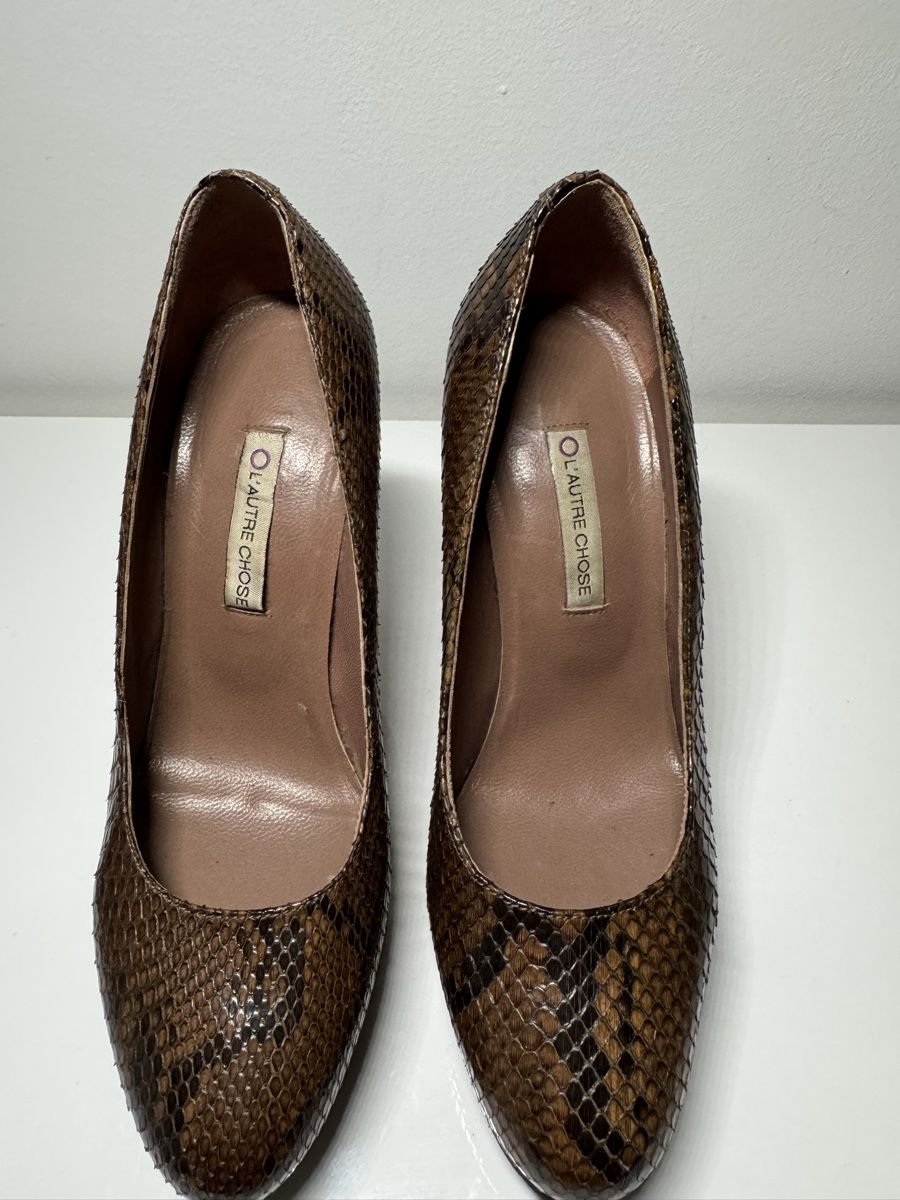 Damenschuhe: L’Autre Chose python pumps – Gebraucht aus Lugano von fla_gk6h