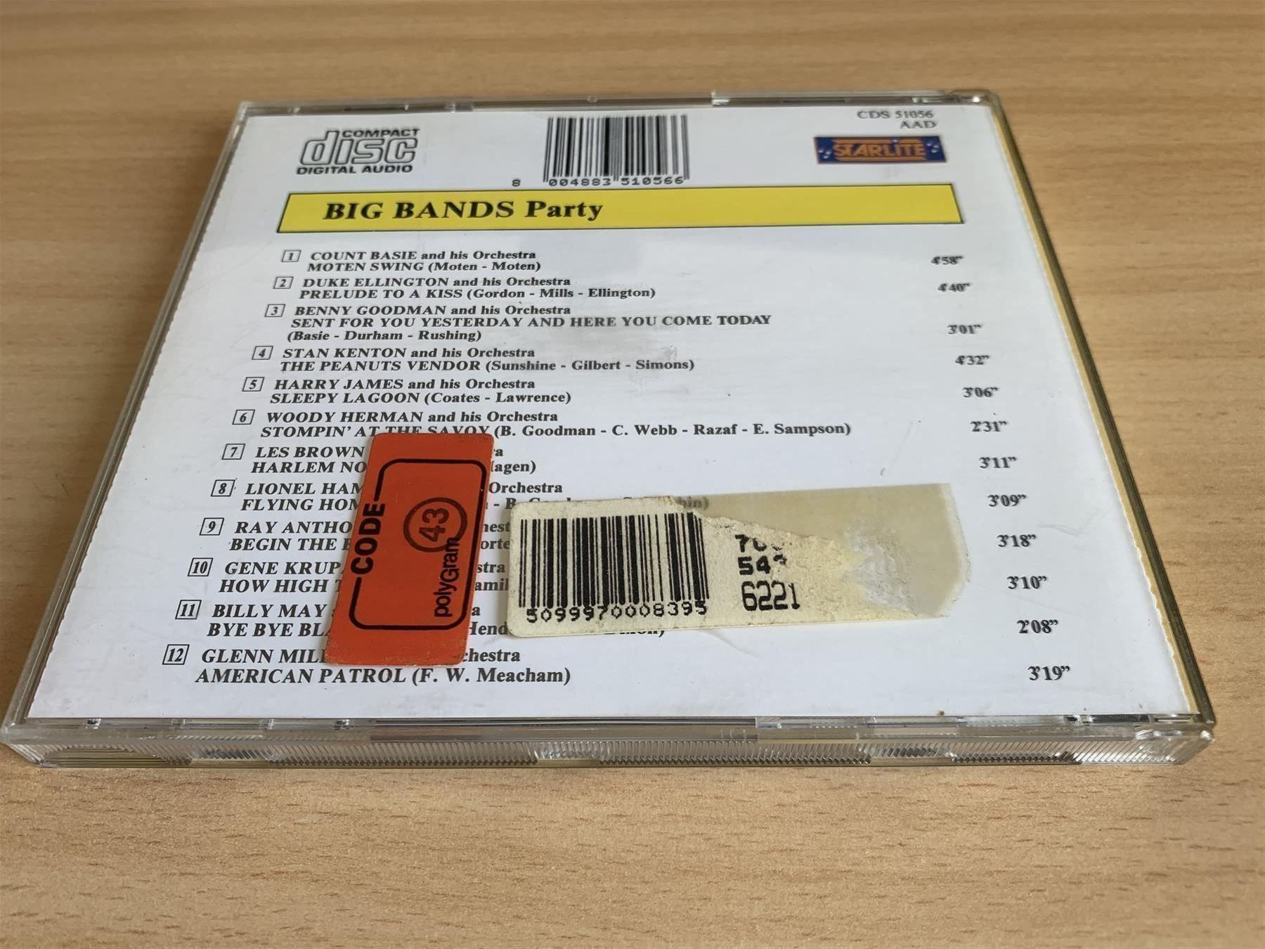 CD: Various – Big Bands Party – Usato da Rikon im Tösstal venduto da Alpenmutz 1