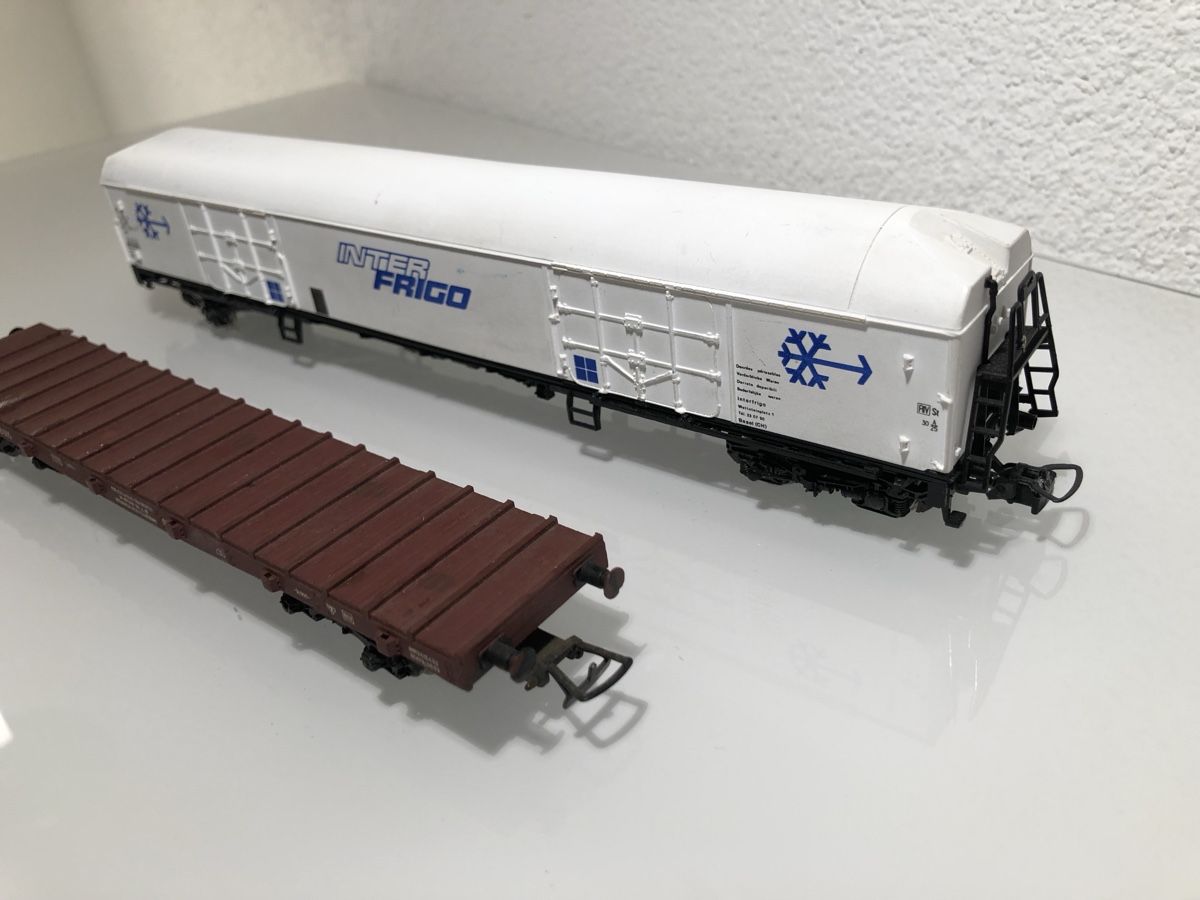 Rivarossi Modellini di ferrovie: Rivarossi Güterwagen H0 / DC – Usato da Zweidlen venduto da Maerliharo_57 1