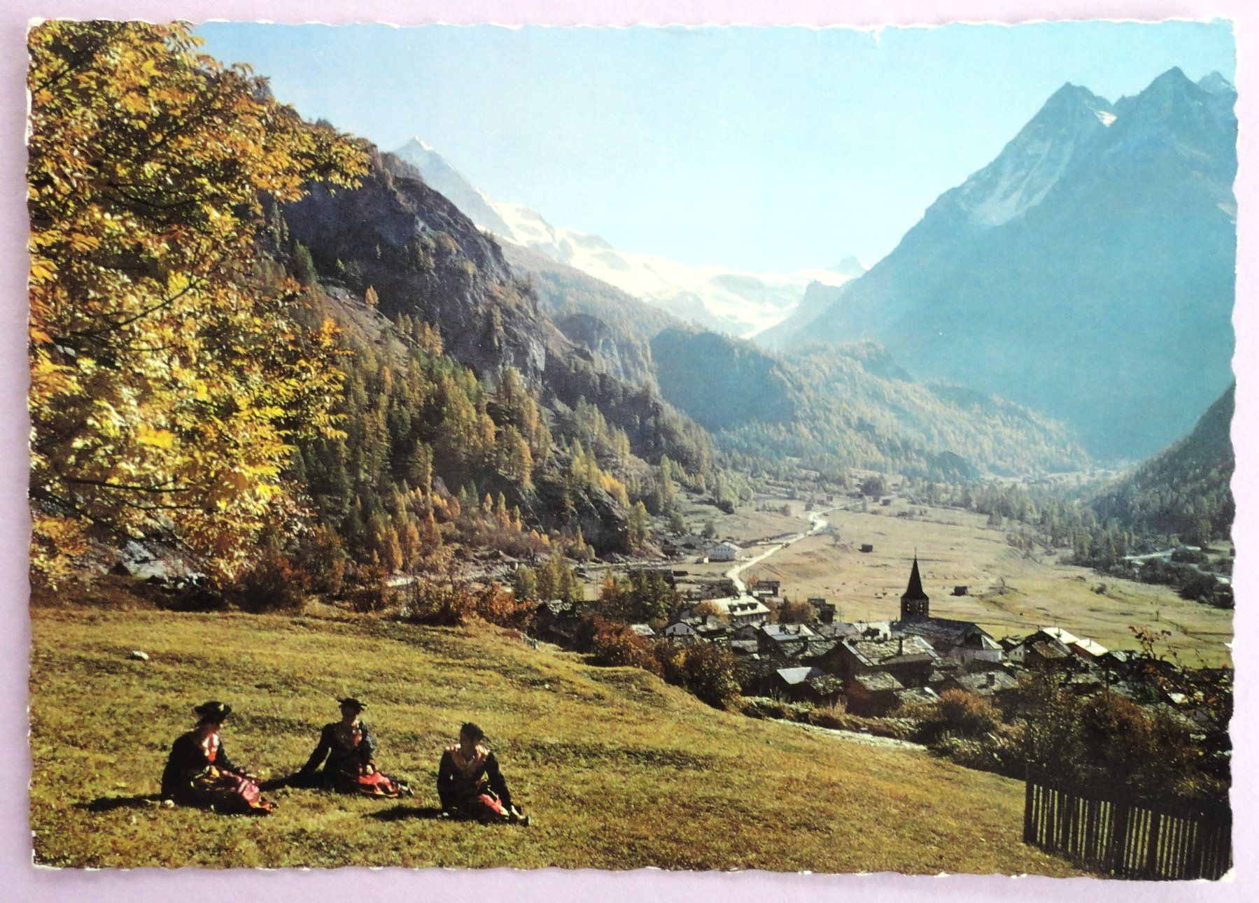 Cartoline postali: Evolène, Val d'Hérens – Usato da Fétigny venduto da Billy2miny