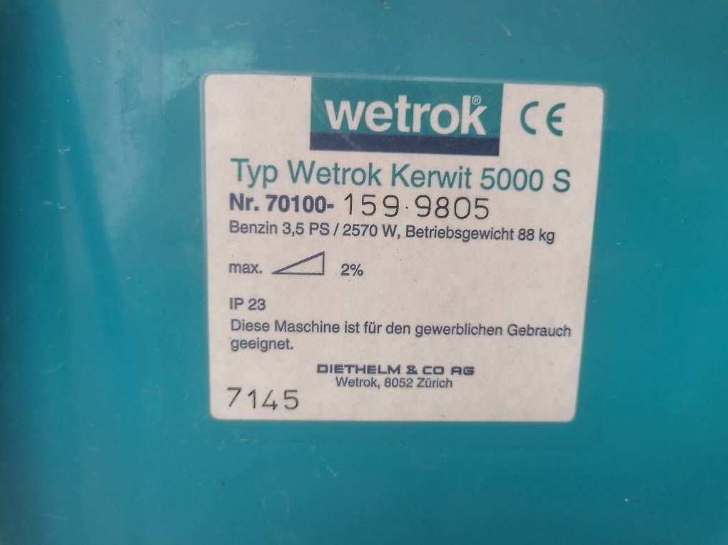 Wetrok Tutte le macchine: Kahrmaschine. Wertrok. Karcher – Usato da Merenschwand venduto da Top-top 4