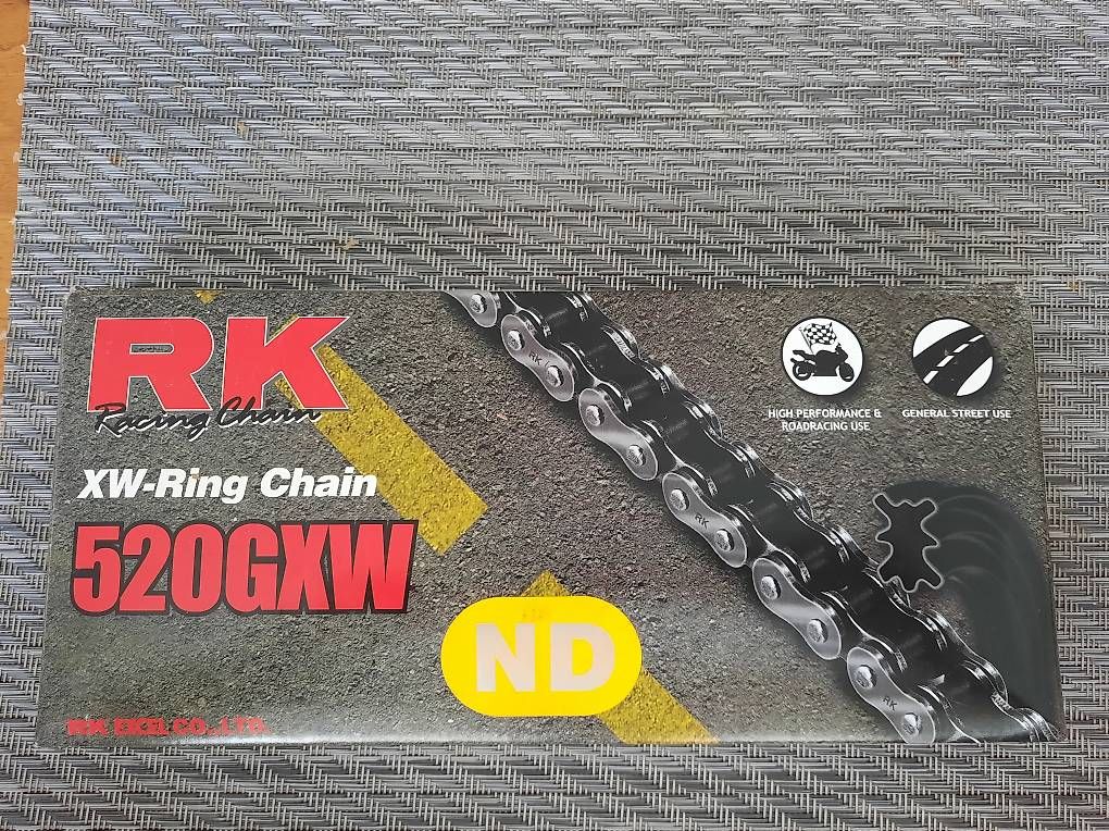 Tutti i ricambio per moto: RK 520 GXW Racing Kette – Usato da Niederhasli venduto da madmax23