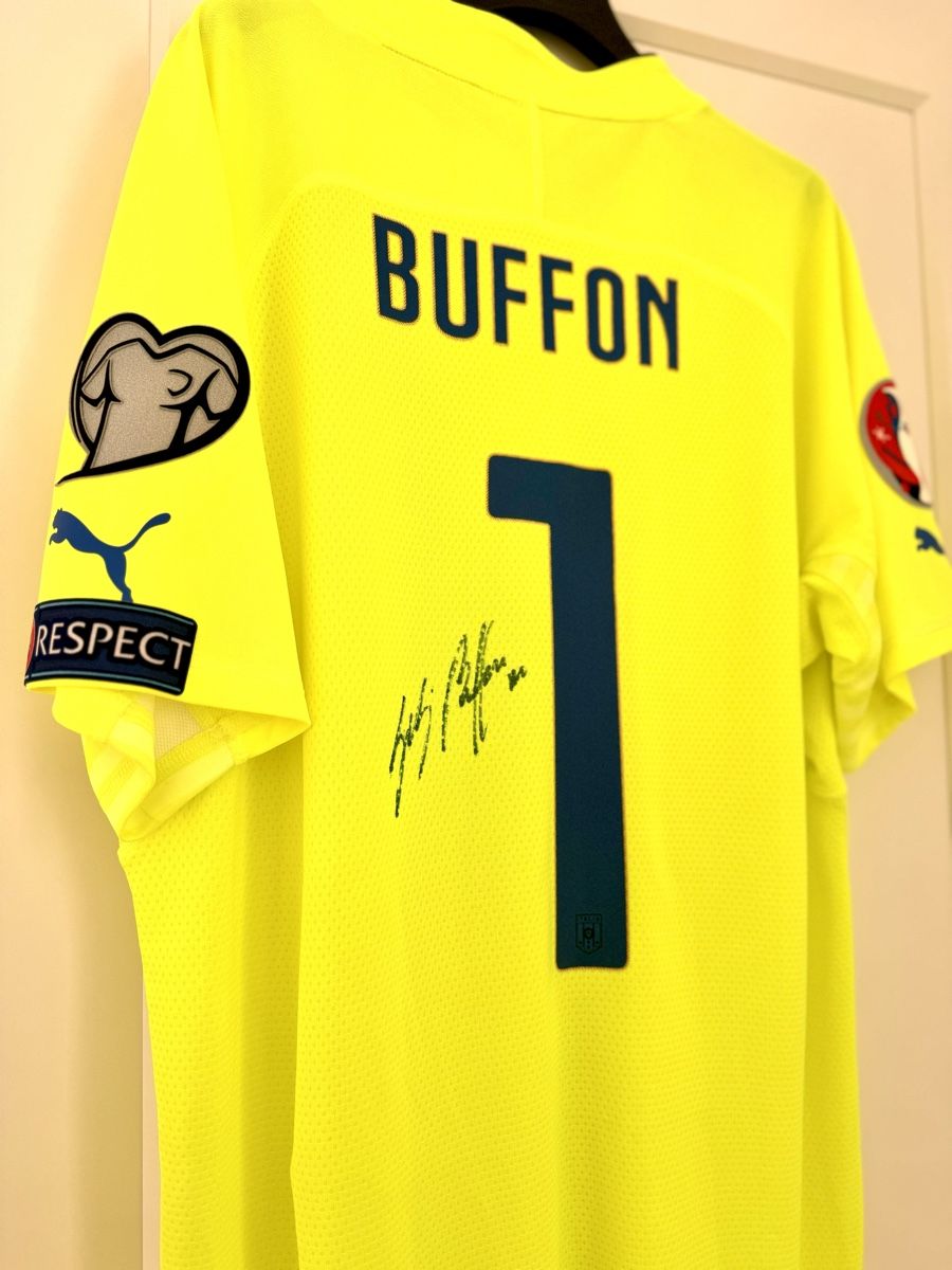 Puma Canottiere & Pantaloni: Gigi Buffon Italia match worn signed Juventus – Usato da Lugano venduto da Trapp2828 4