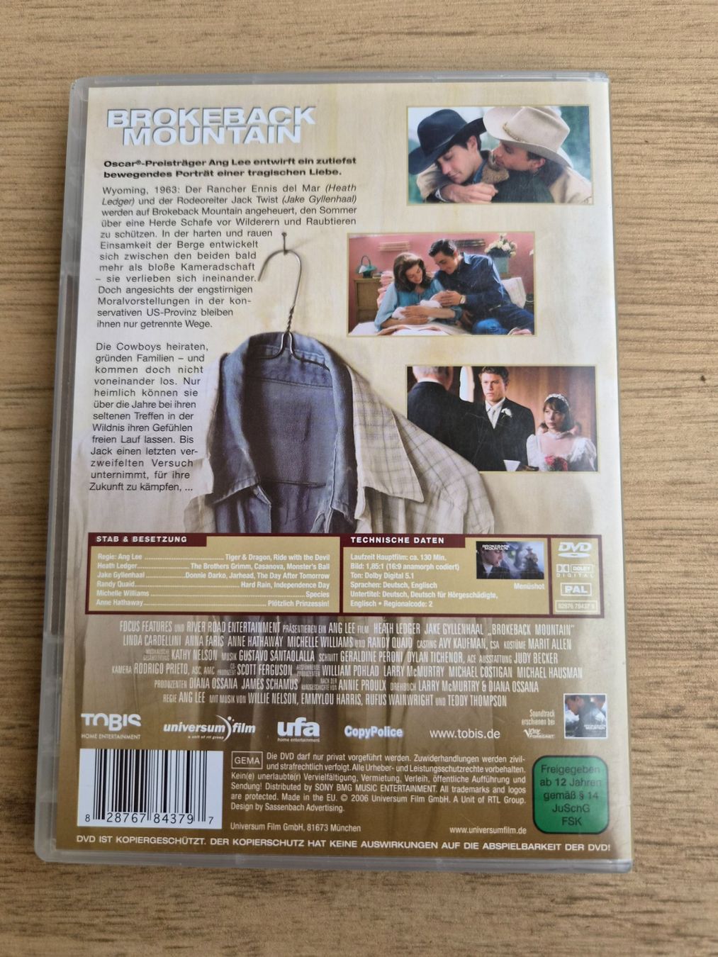 Alle DVDs: DVD "Brokeback Mountain" – Gebraucht aus Diegten von herala 1