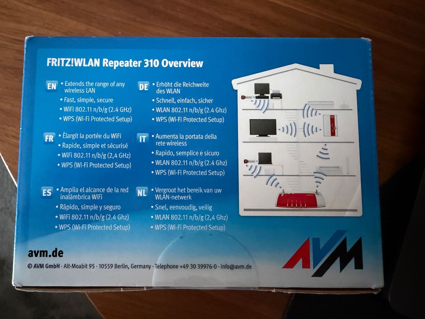 Wlan: FRITZ WLAN Repeater 310 NEU – Neu und originalverpackt aus Horgen von Auction-Kings 2