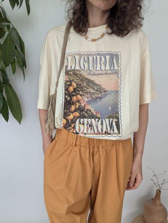 T-Shirt Sinsay Liguria Genova Grösse L neu mit Etikett