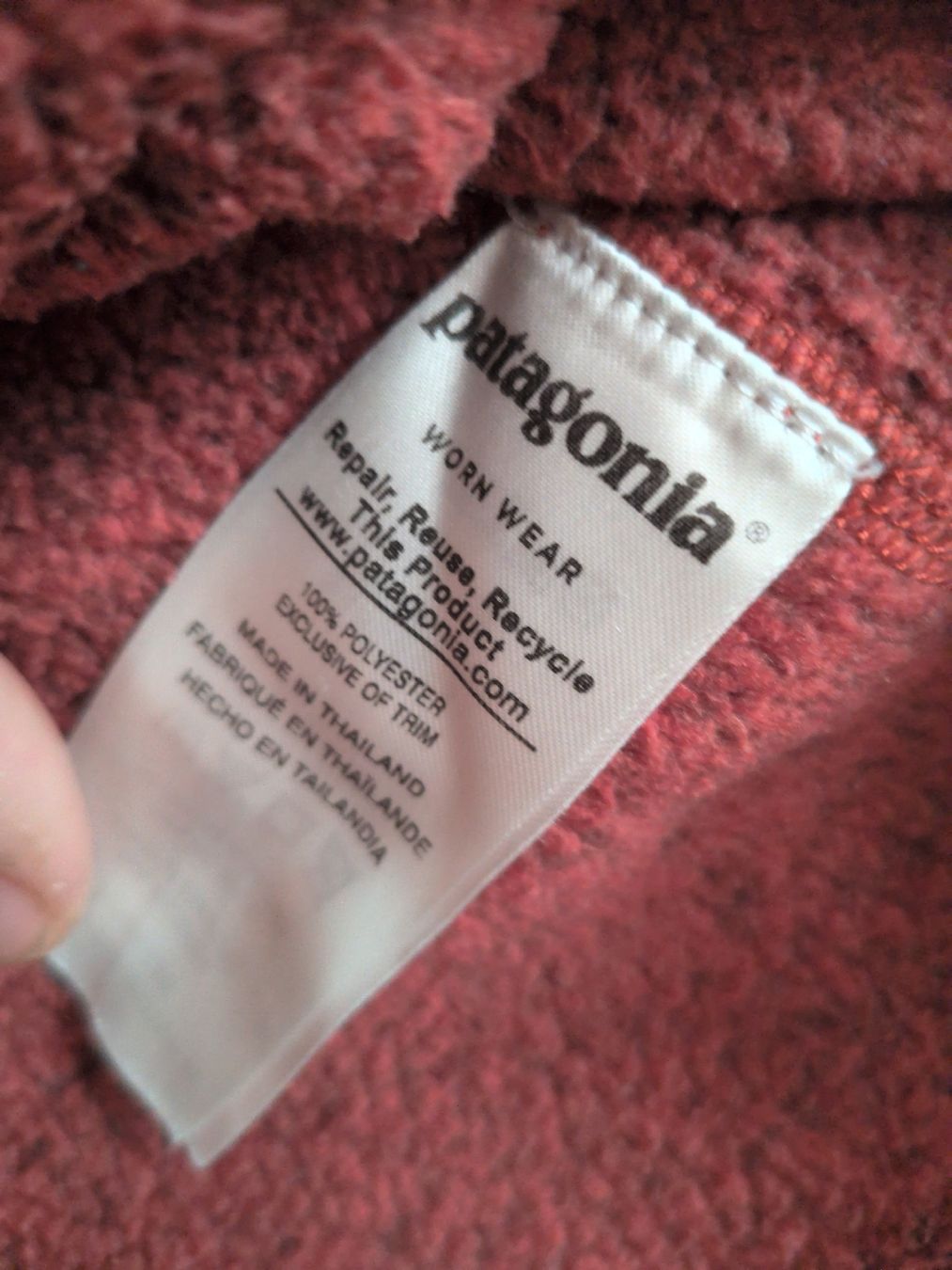 Maglioni & Felpe: Patagonia Fleece Pullover Red Size M Used – Usato da Meilen venduto da Jbm1986 2