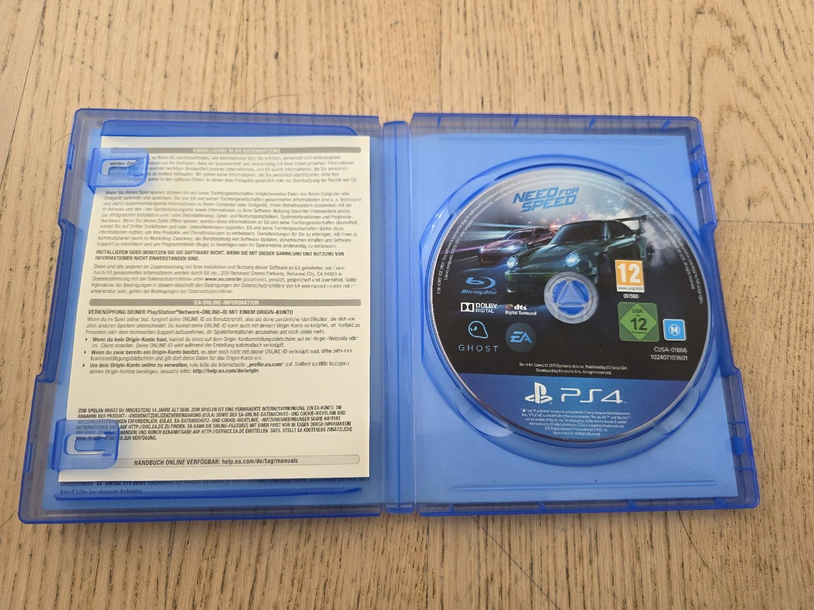 Giochi: PS4 Need for speed – Usato da Basel venduto da kar_jz7f 1