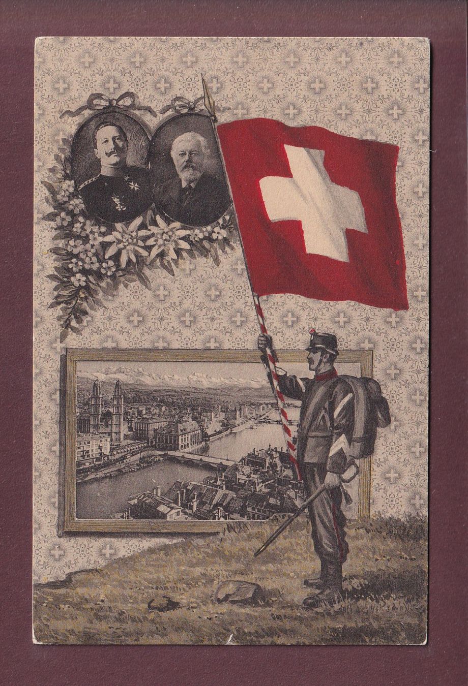 Cartes postales: ZÜRICH - Kaiser Wilhelm II - 1912 – D'occasion à Pully par nicecards