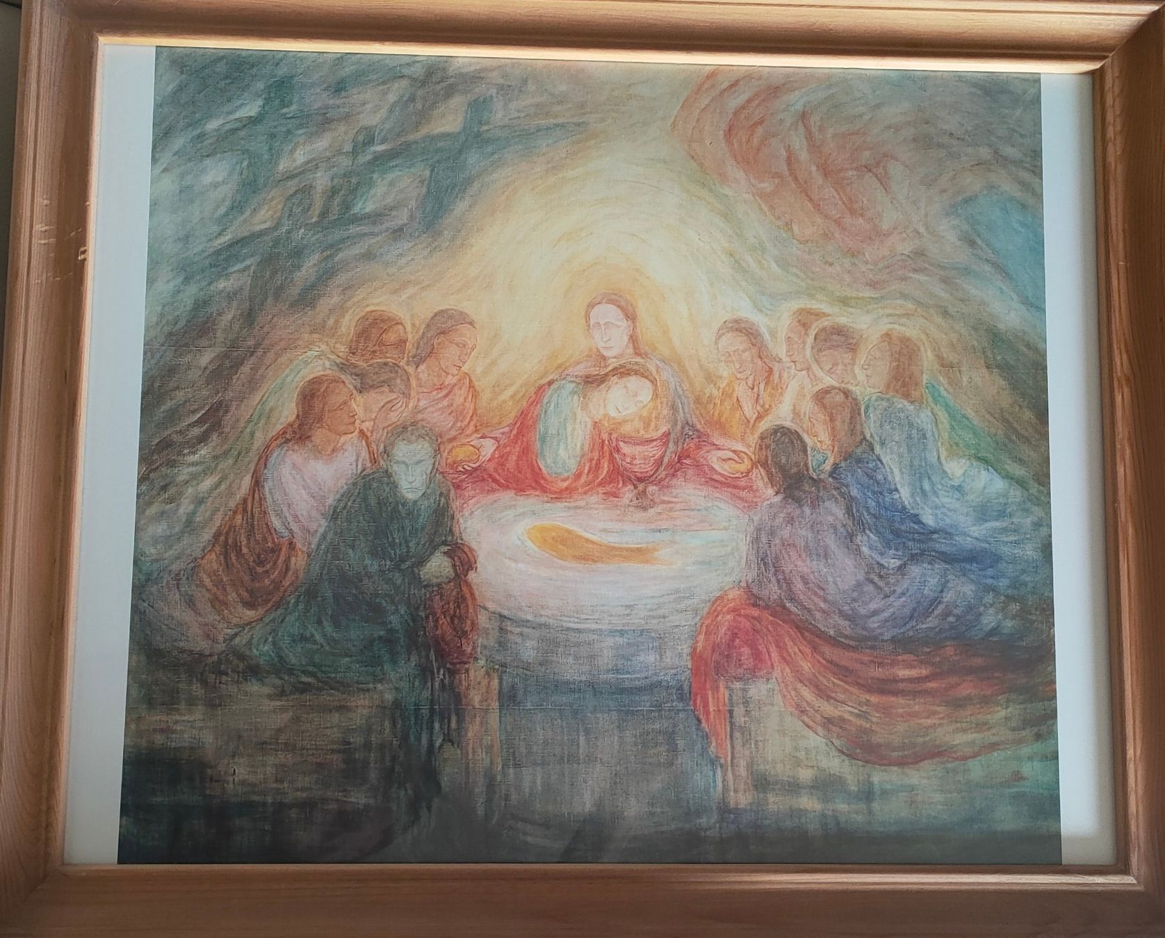 Dipinti: Reproduction de la Sainte Cène – Nuovo (secondo la descrizione) da Crans-Montana venduto da Camphill