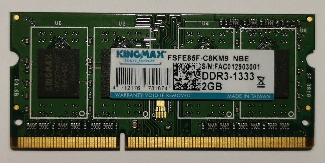 Memoria / RAM: Kingmax 2GB DDR3-1333 RAM Speicher – Usato da Bremgarten b. Bern venduto da Vittorio0