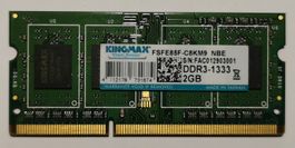 Kingmax 2GB DDR3-1333 RAM Speicher