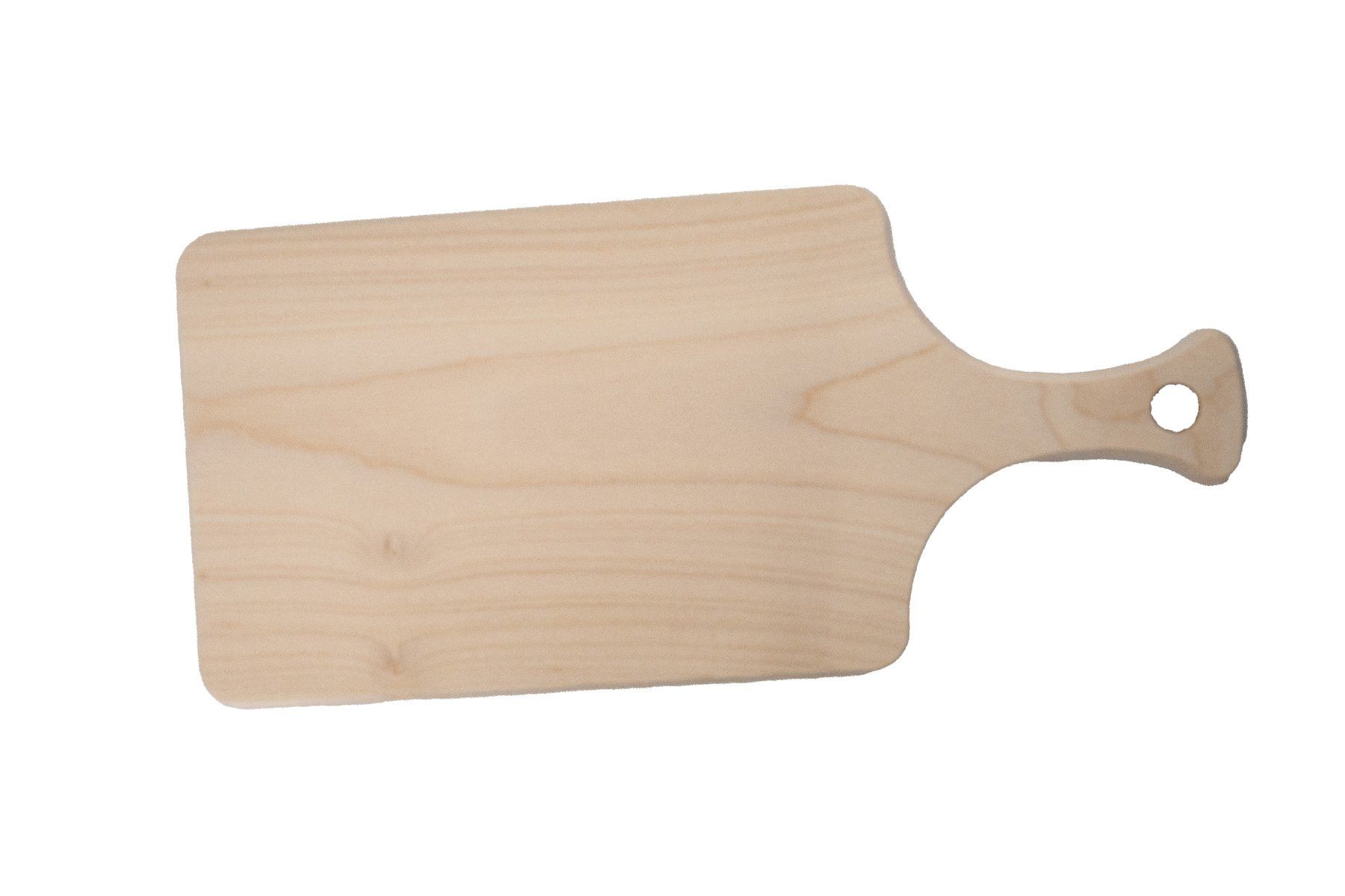 Articoli in legno: Ahorn Schneidbrett mit Griff 35cm – Nuovo e nell'imballaggio originale da Pfäffikon ZH venduto da justnatur