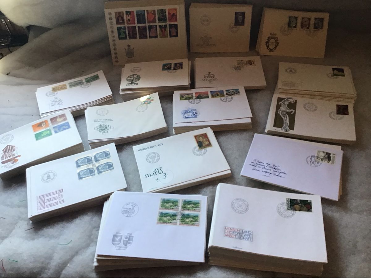 Tutti i francobolli: Briefumschlag Sammlung, FDC, Europa, Liechtenstein, Diverse – Usato da Bazenheid venduto da jud_wk8k 5
