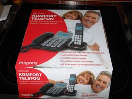 Emporia GD61 ABB Komfort Telefon Schnurlos Anrufbeantworter
