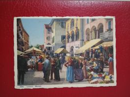 Locarno Tessin Mercato Markt Color 1932 Wehrliverlag