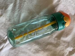 Kinder-Trinkflasche mit Halm 380ml